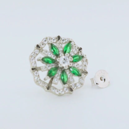 Spira Rhodium Earrings