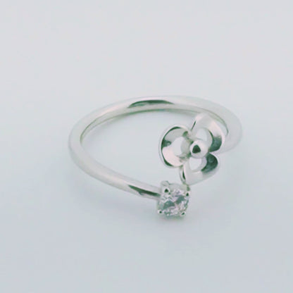 Pollen Rhodium Toe Rings