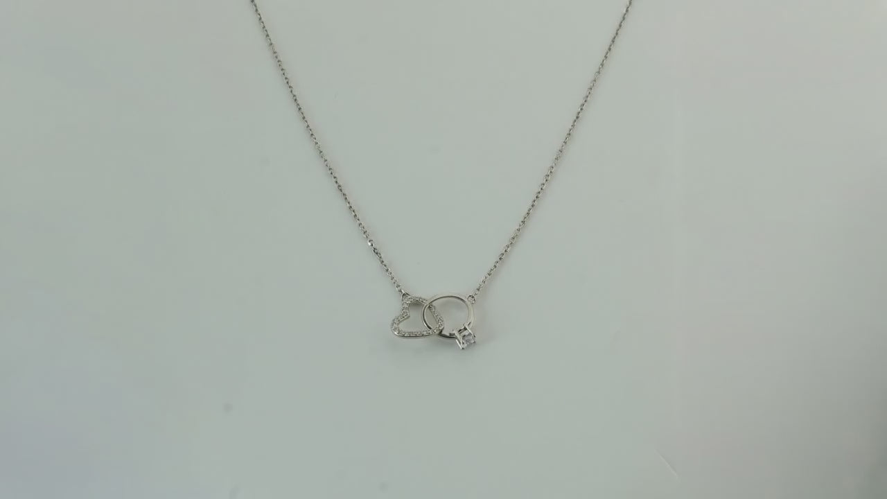 Commitment Rhodium Necklace 5