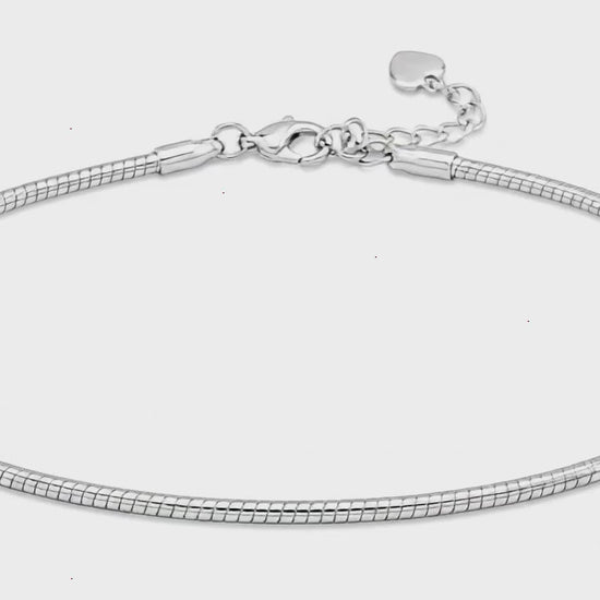 Just A String Rhodium Bracelet for Women 5