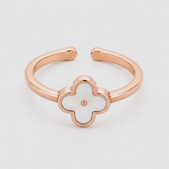 Milky Luck Rose Gold Toe Rings 5