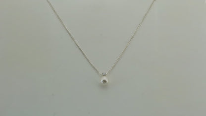 Serene White Pearl Necklace 5
