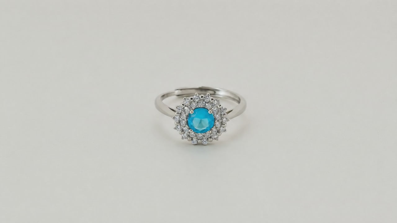 Sky High Studded Adjustable Ring for Women 5