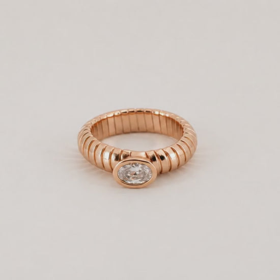 Flexigem Rose Gold Ring for Women 5