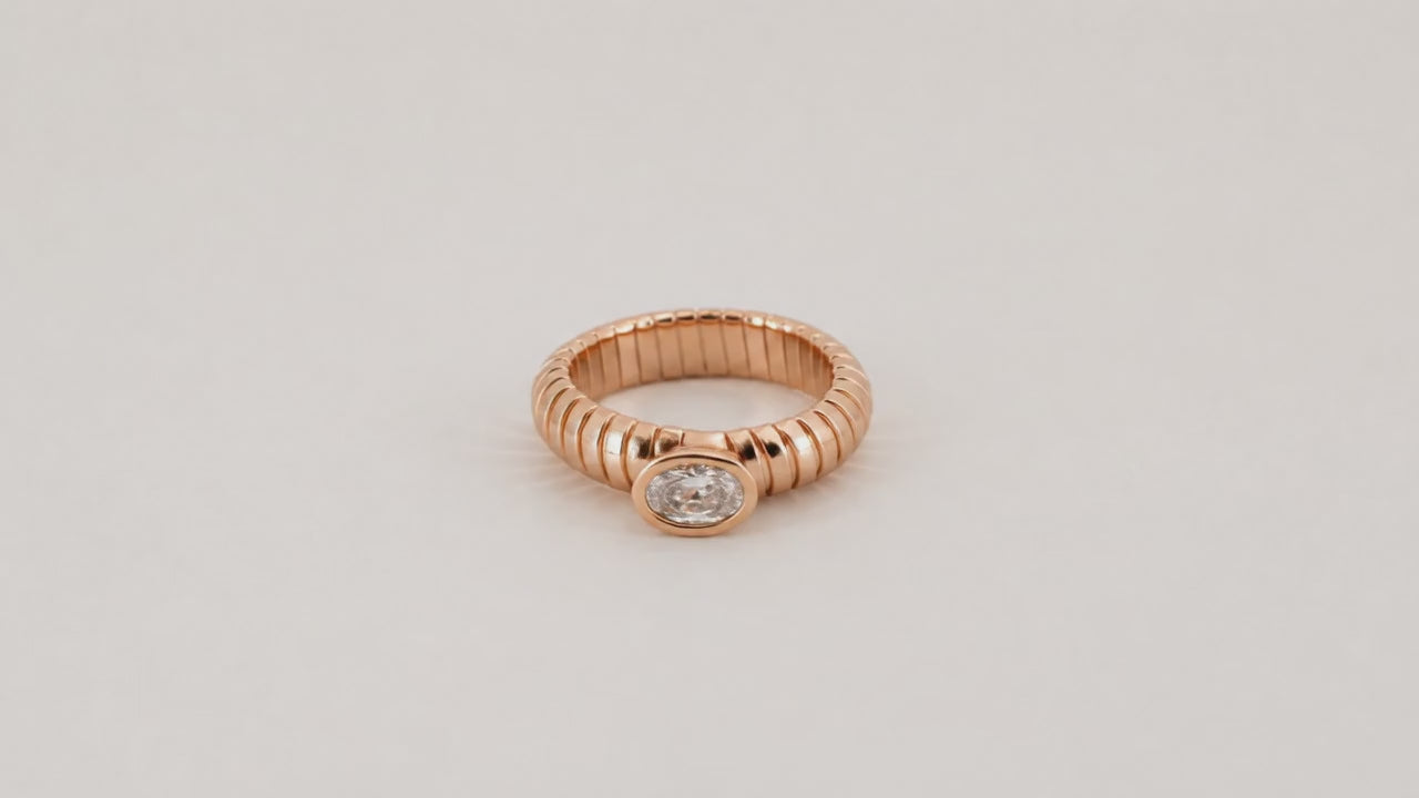 Flexigem Rose Gold Ring for Women 5