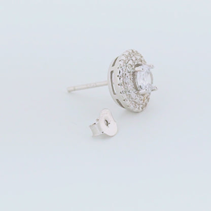 Alure Rhodium Earrings