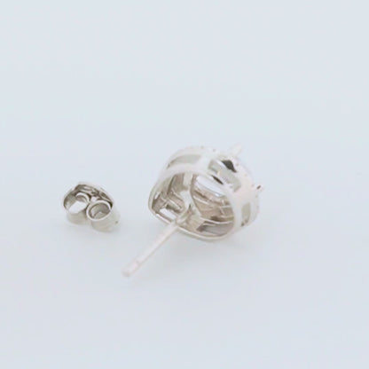 Dewdrops Rhodium Earrings